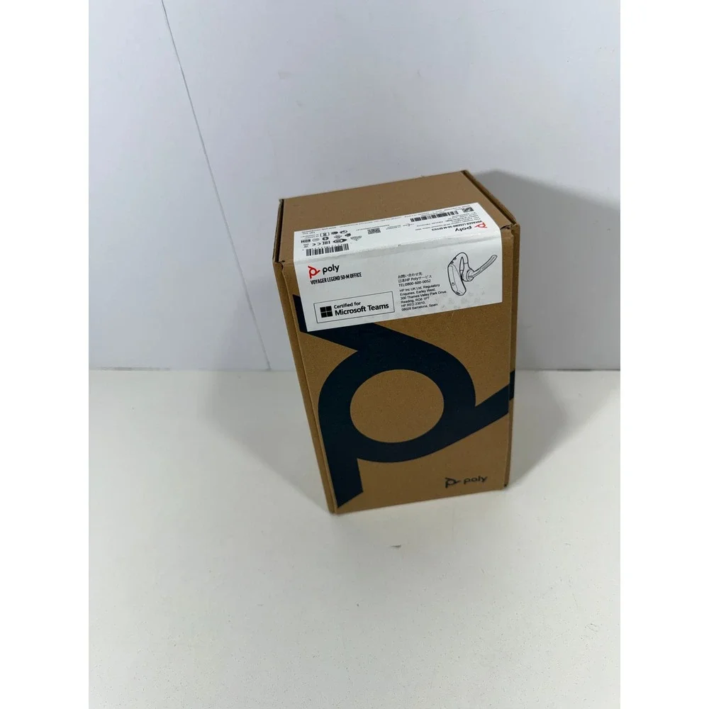 Poly Voyager Legend 5200-M Office Bluetooth Headset System Microsoft Teams Black